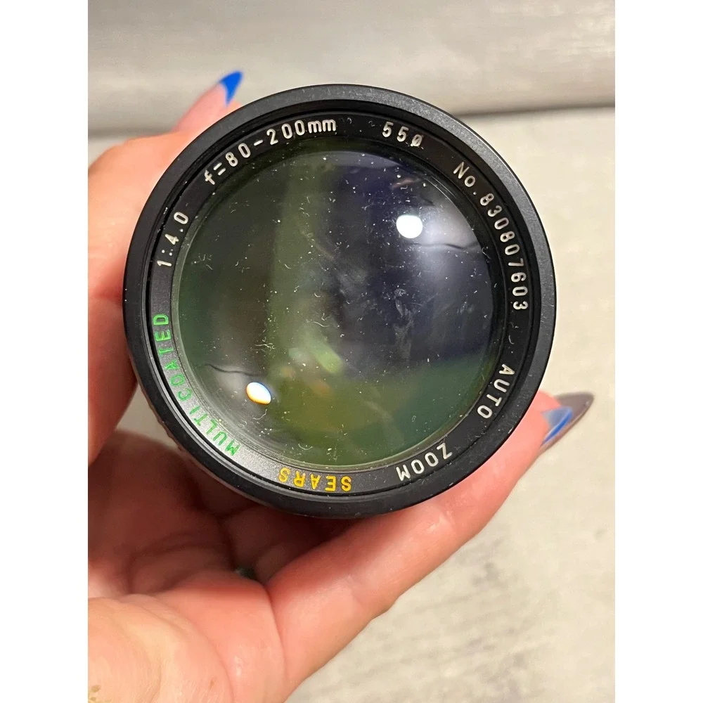 Minolta SRT 101 35mm Film Camera MC Rokkor-PF 58mm f1.4 Lens Flash Bundle